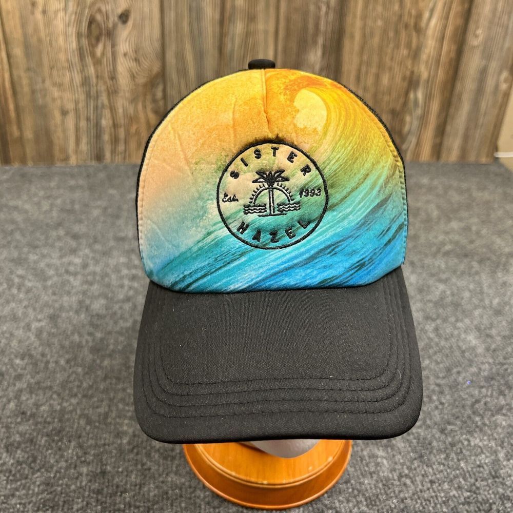 Port Authority Sister Hazel Snapback Trucker Cap Adult Adjustable Big Logo Hat